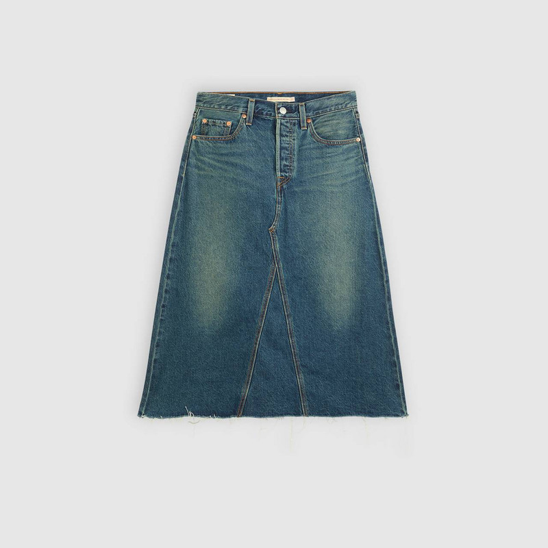 HIGH-RISE A-LINE DECON SKIRT 1