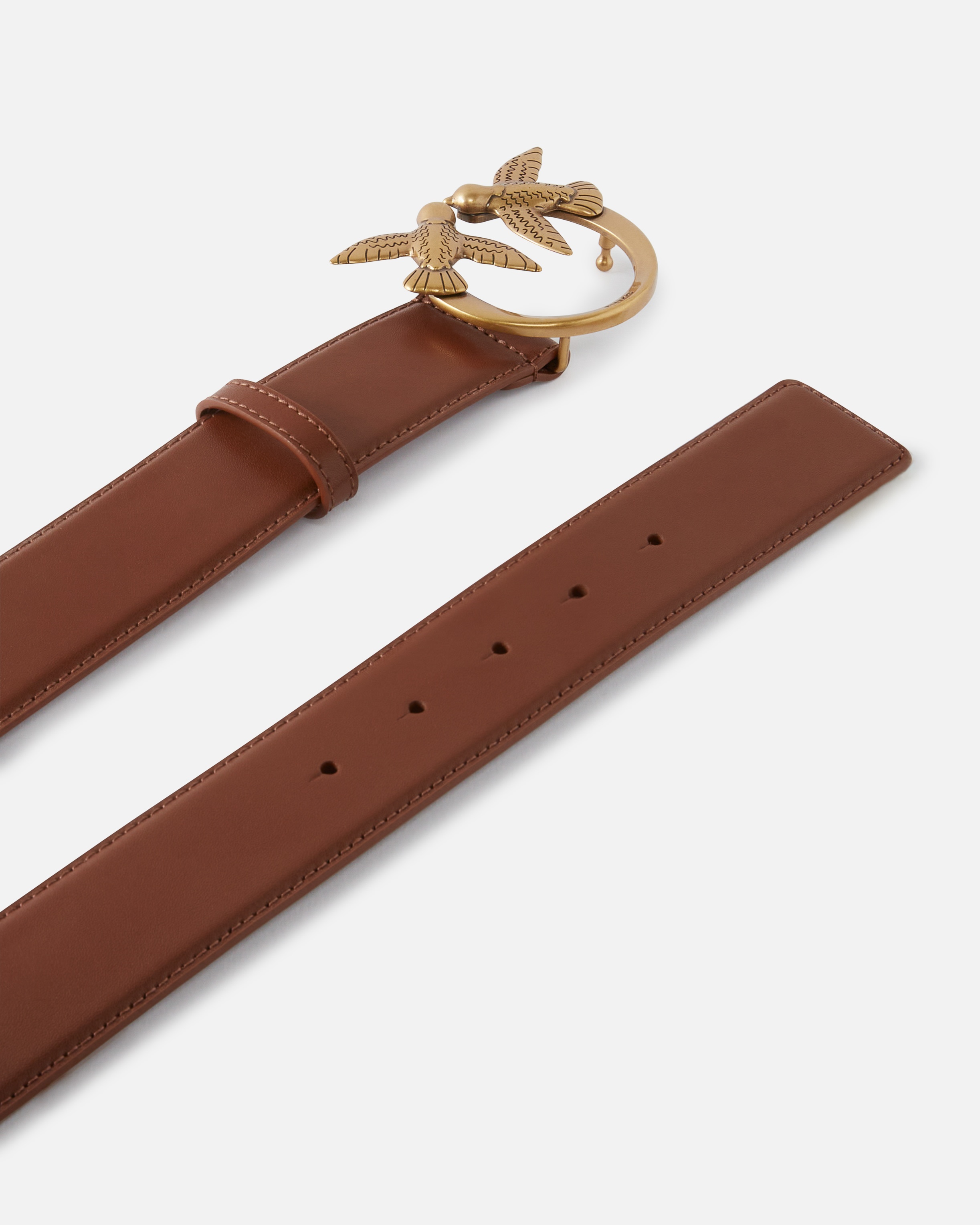 LOVE BIRDS HIGH LEATHER BELT 4CM - 3