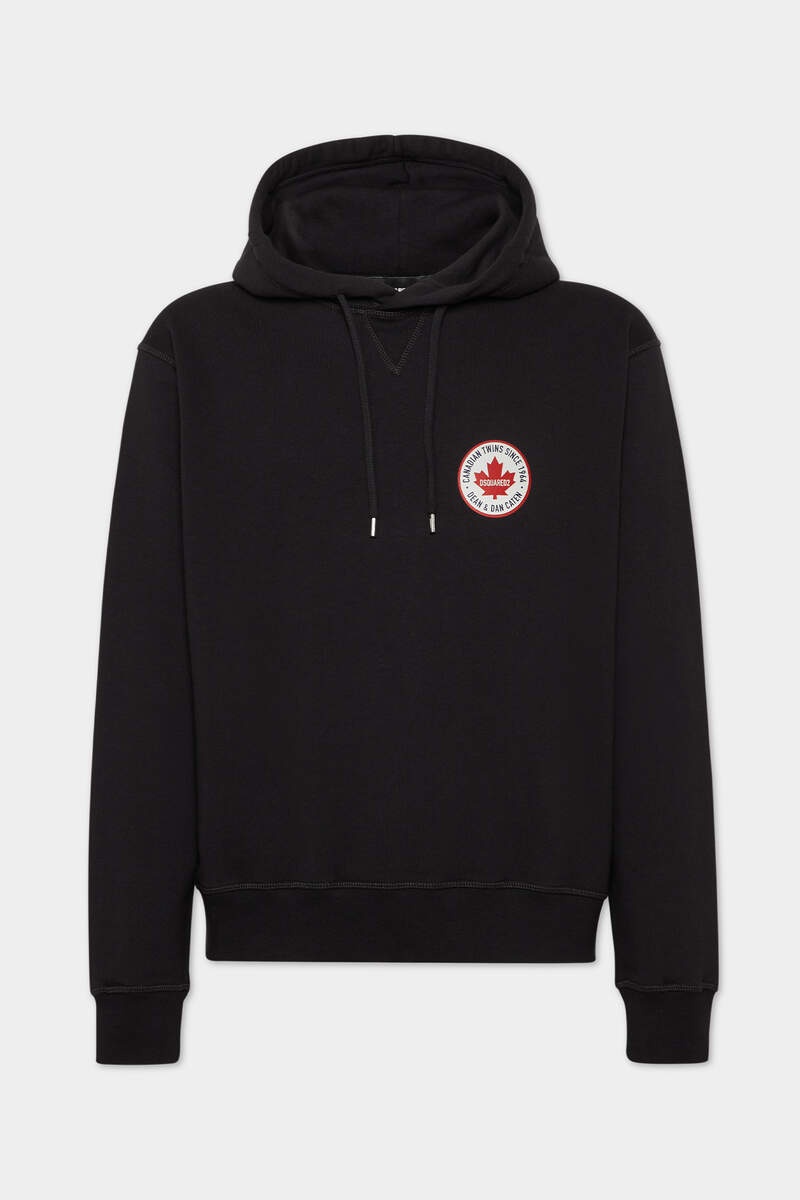 COOL FIT LOGO PATCH HOODIE - 1