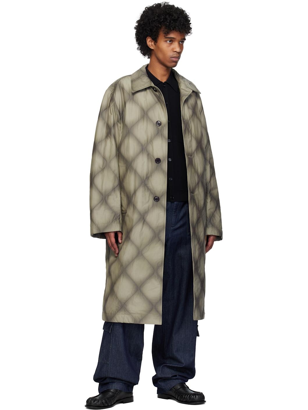 Gray Duck Canvas Coat - 4