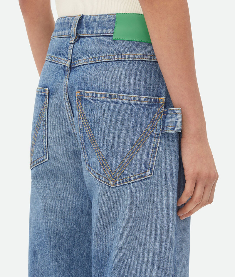 Vintage Indigo Washed Boyfriend Denim 4