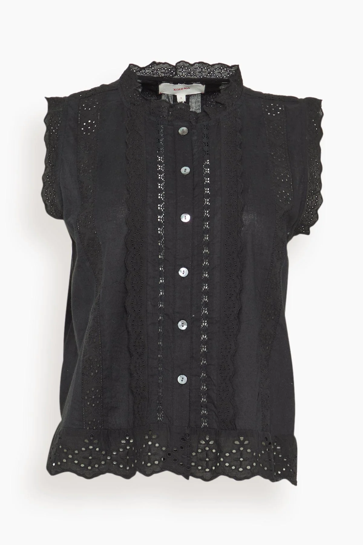 Lara Shirt in Black - 1