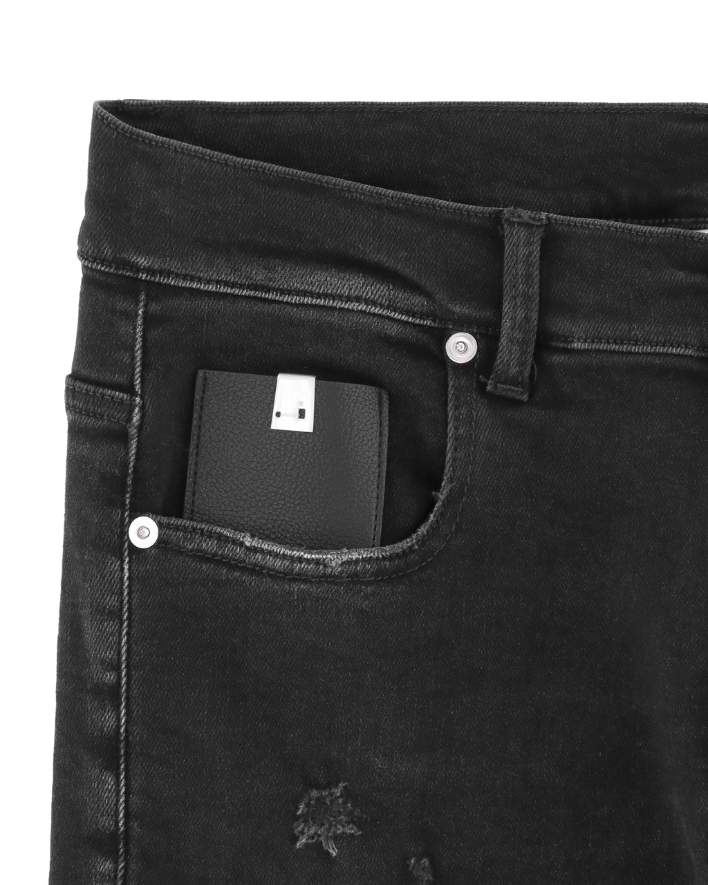 SUPER SKINNY TREATED JEAN - 6