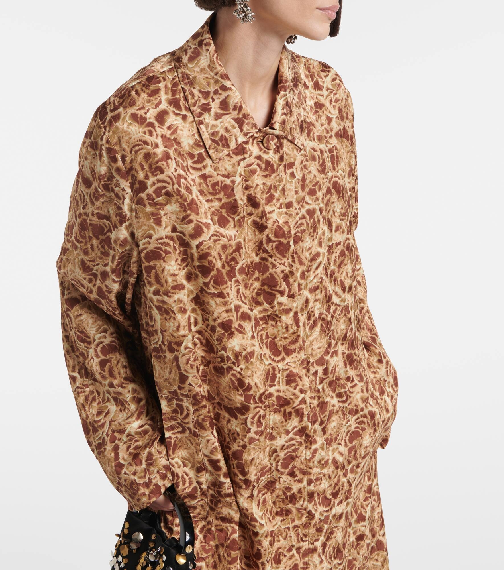 Leopard-print coat - 4