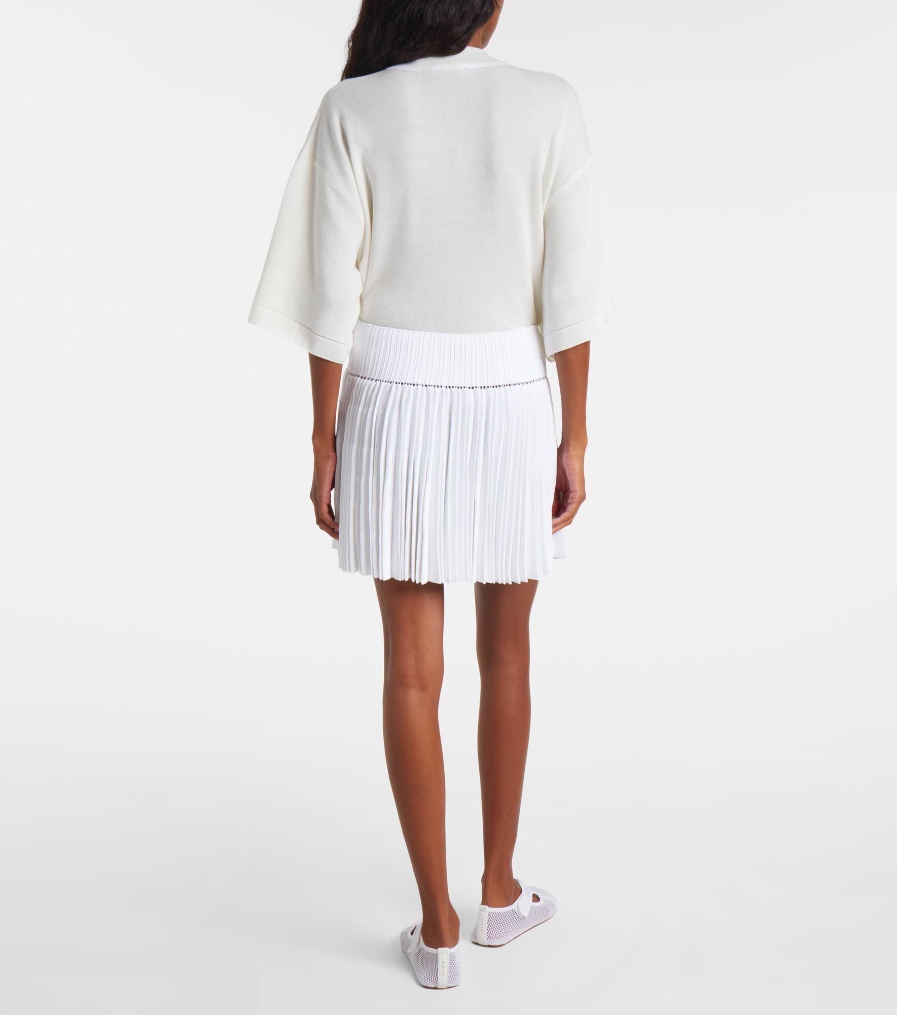 Plissé miniskirt - 3