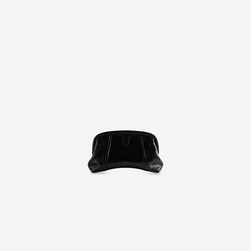 BALENCIAGA Women's Editor Xs Clutch in Black outlook