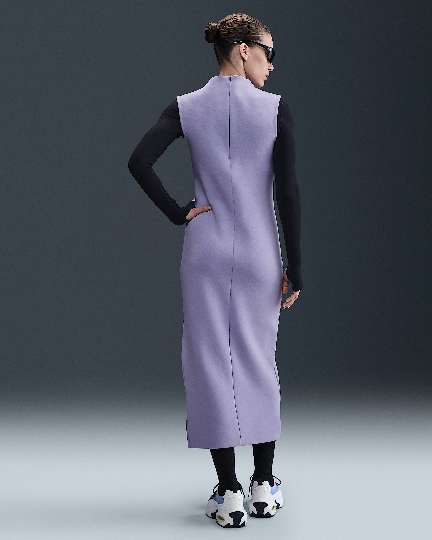 Nike Sportswear Tech Fleece Women's Slim Maxi Tank Dress - 4