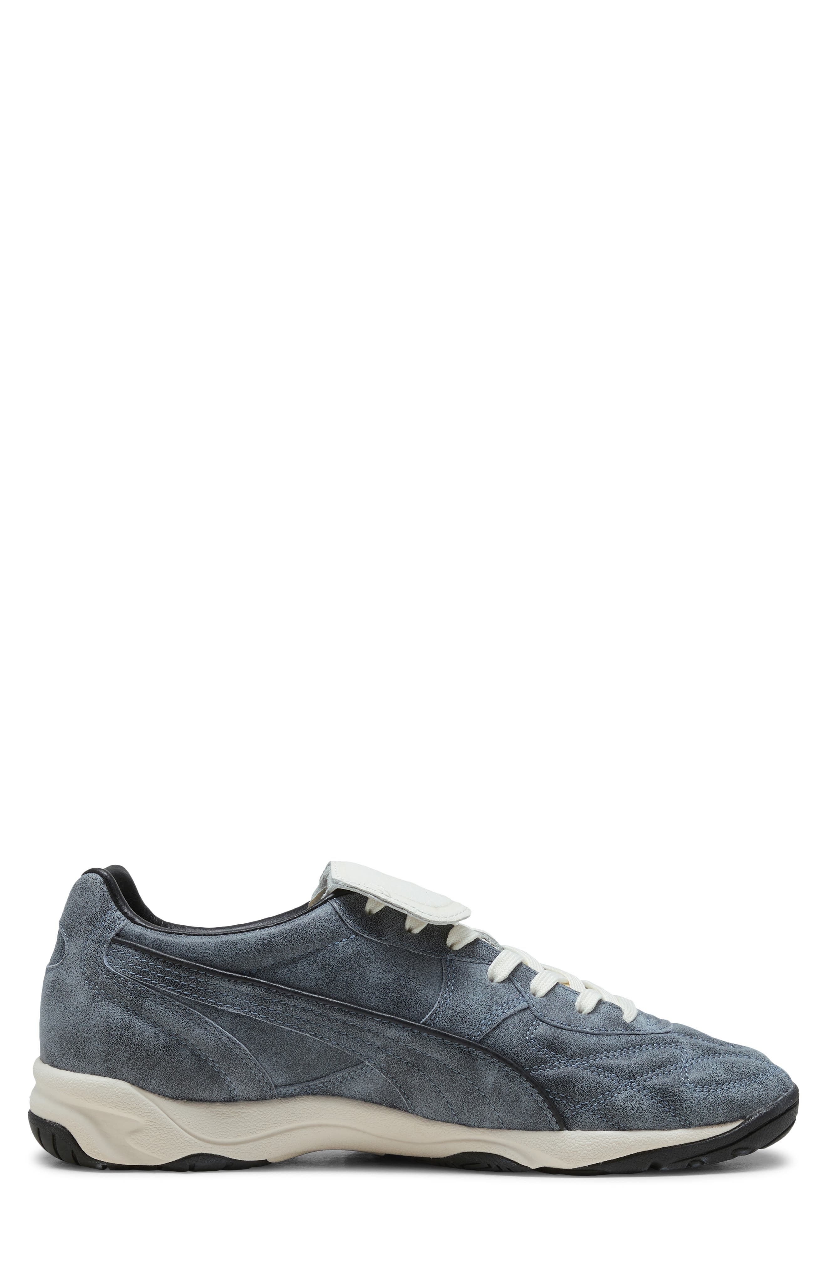 PUMA King Indoor Premium Soccer Sneaker in Cool Blue/Warm White at Nordstrom - 4