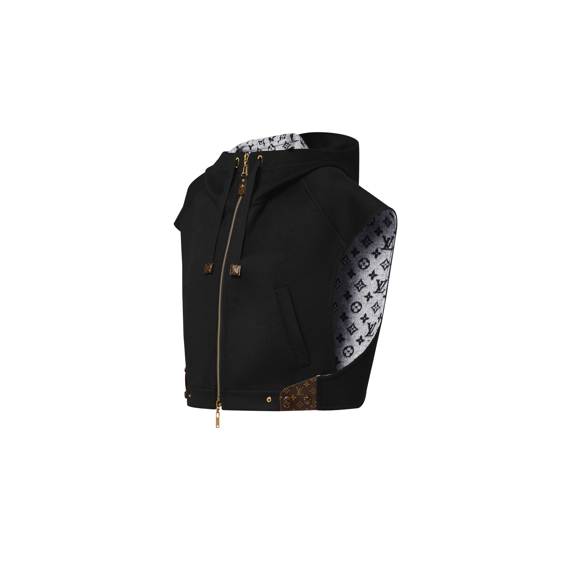 Double Face Open-Arm Jacket - 2