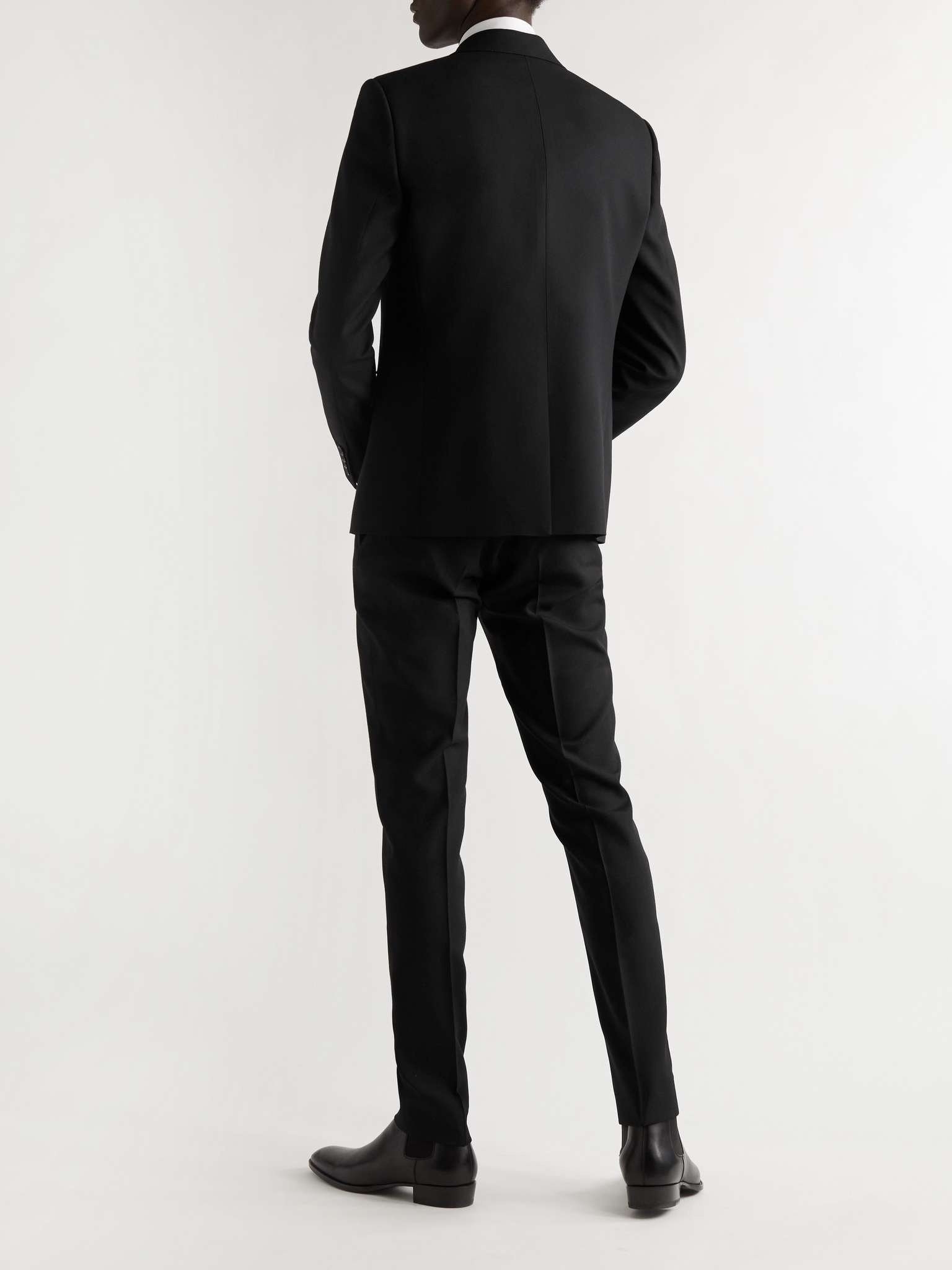 Slim-Fit Virgin Wool-Gabardine Suit - 4