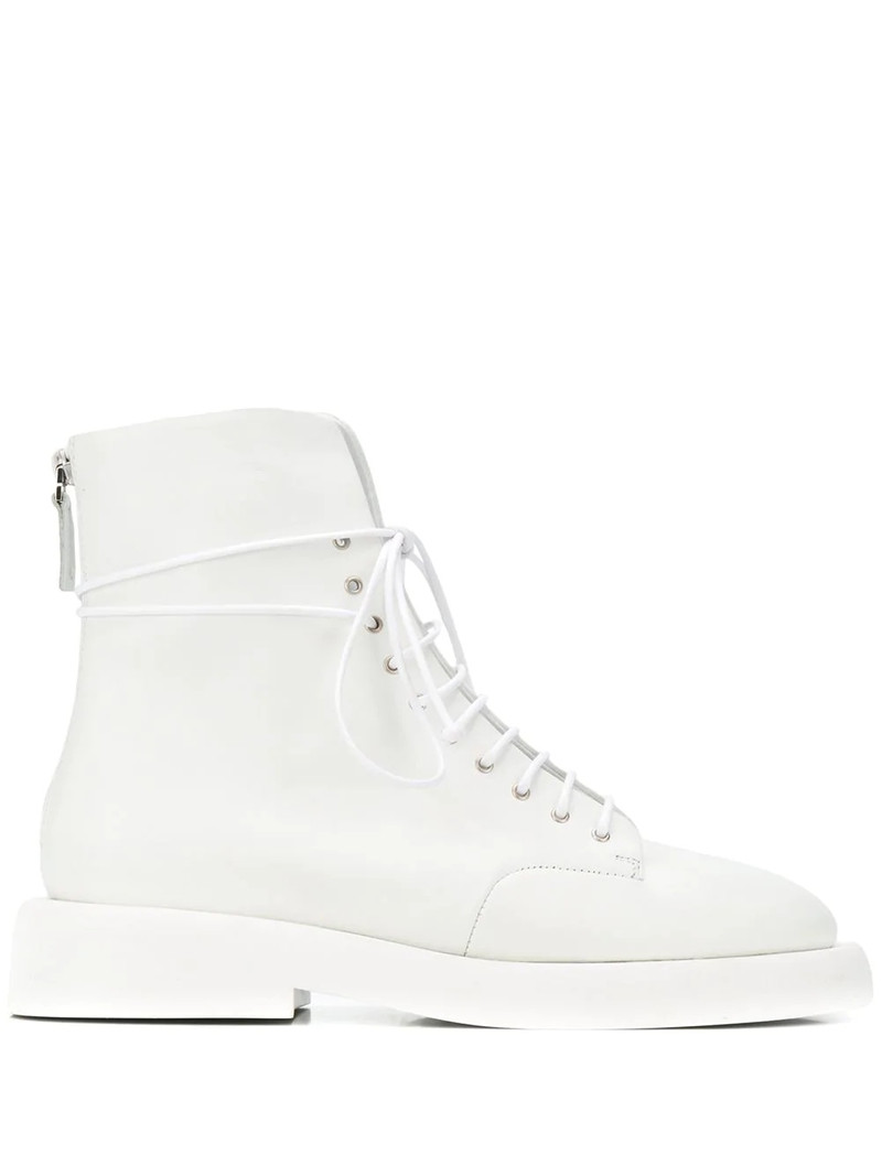 back zip fastening boots 1