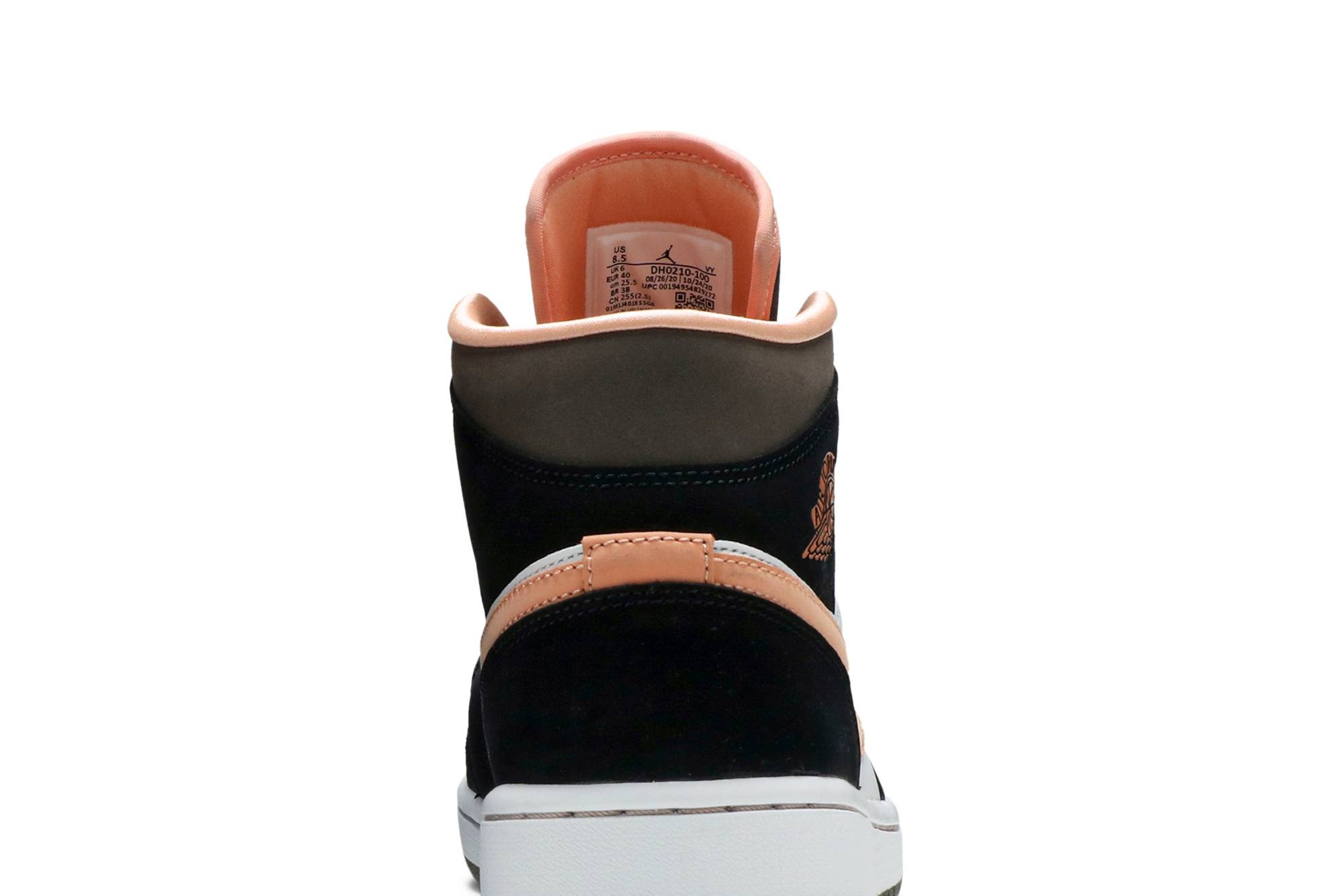 Wmns Air Jordan 1 Mid SE 'Peach Mocha' - 7
