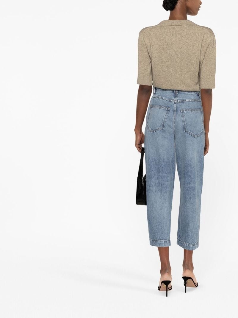 Hewey high-waisted cropped jeans - 4