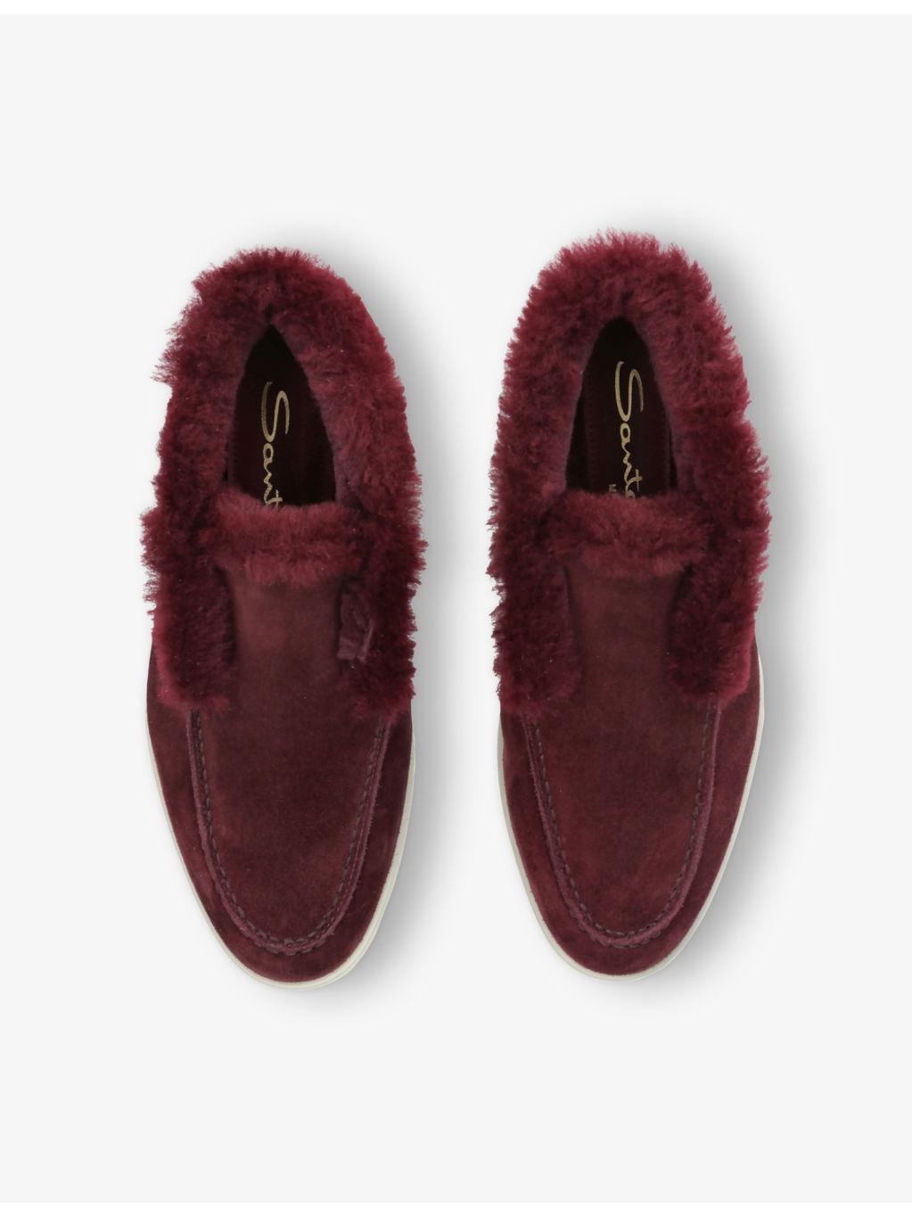 Fortune embossed-branded suede ankle boots - 2
