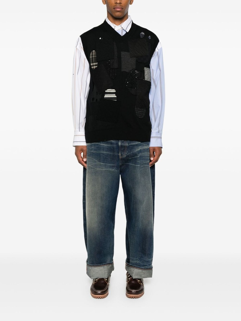 Junya Watanabe MAN patch-detail vest outlook