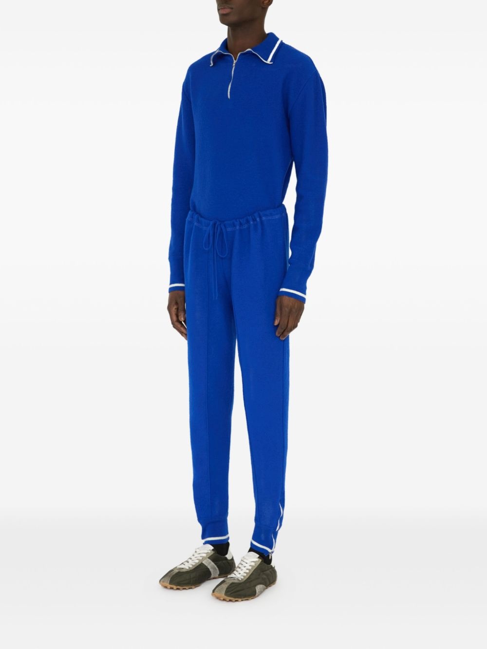 wool track pants - 2