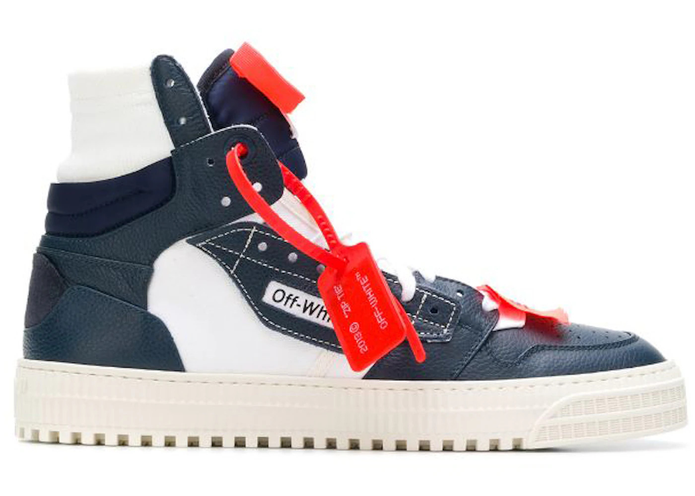Off-White Off Court High Top Navy - 1