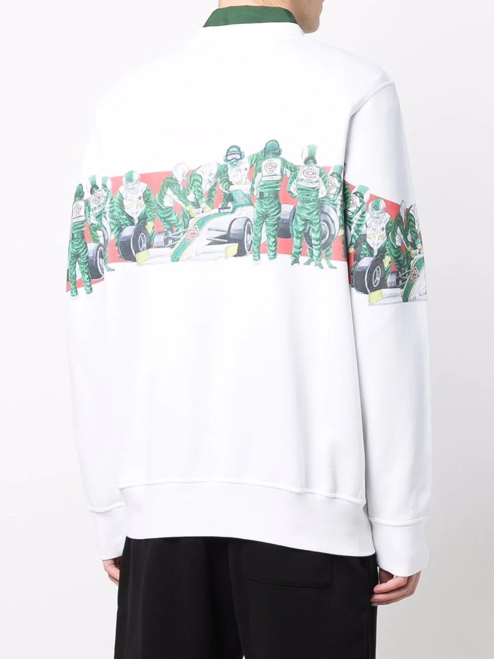 graphic-print long-sleeve sweatshirt - 5