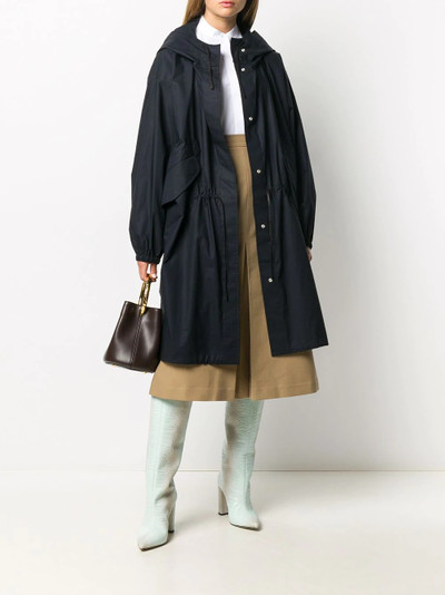 Jil Sander button-up raincoat outlook