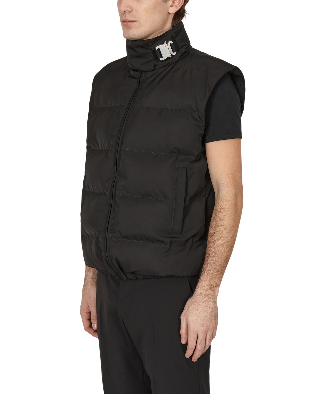 BUCKLE PUFFER VEST -  X - 3