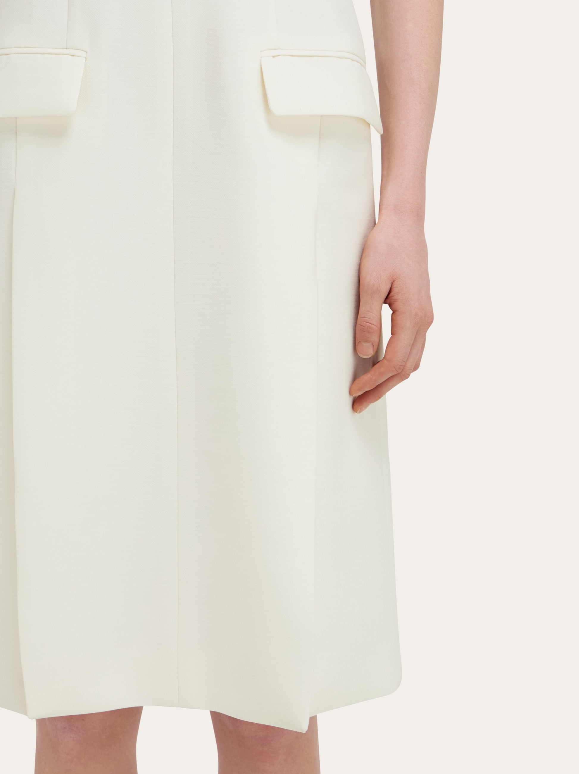 Sleeveless tailored dress - 6