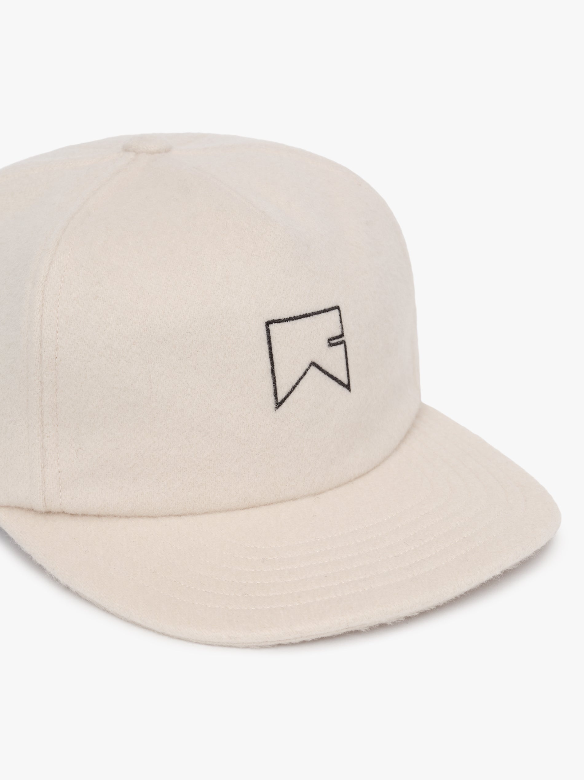 CASHMERE CHEVRON LOGO HAT - 5