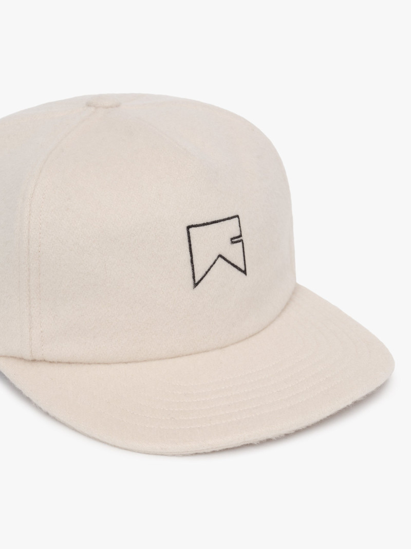 CASHMERE CHEVRON LOGO HAT 5