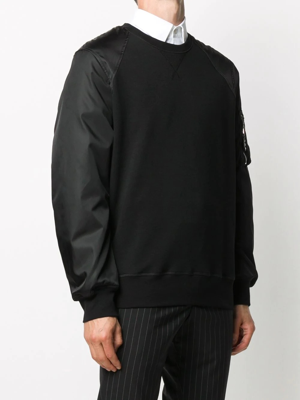 zip-pocket sweatshirt - 3