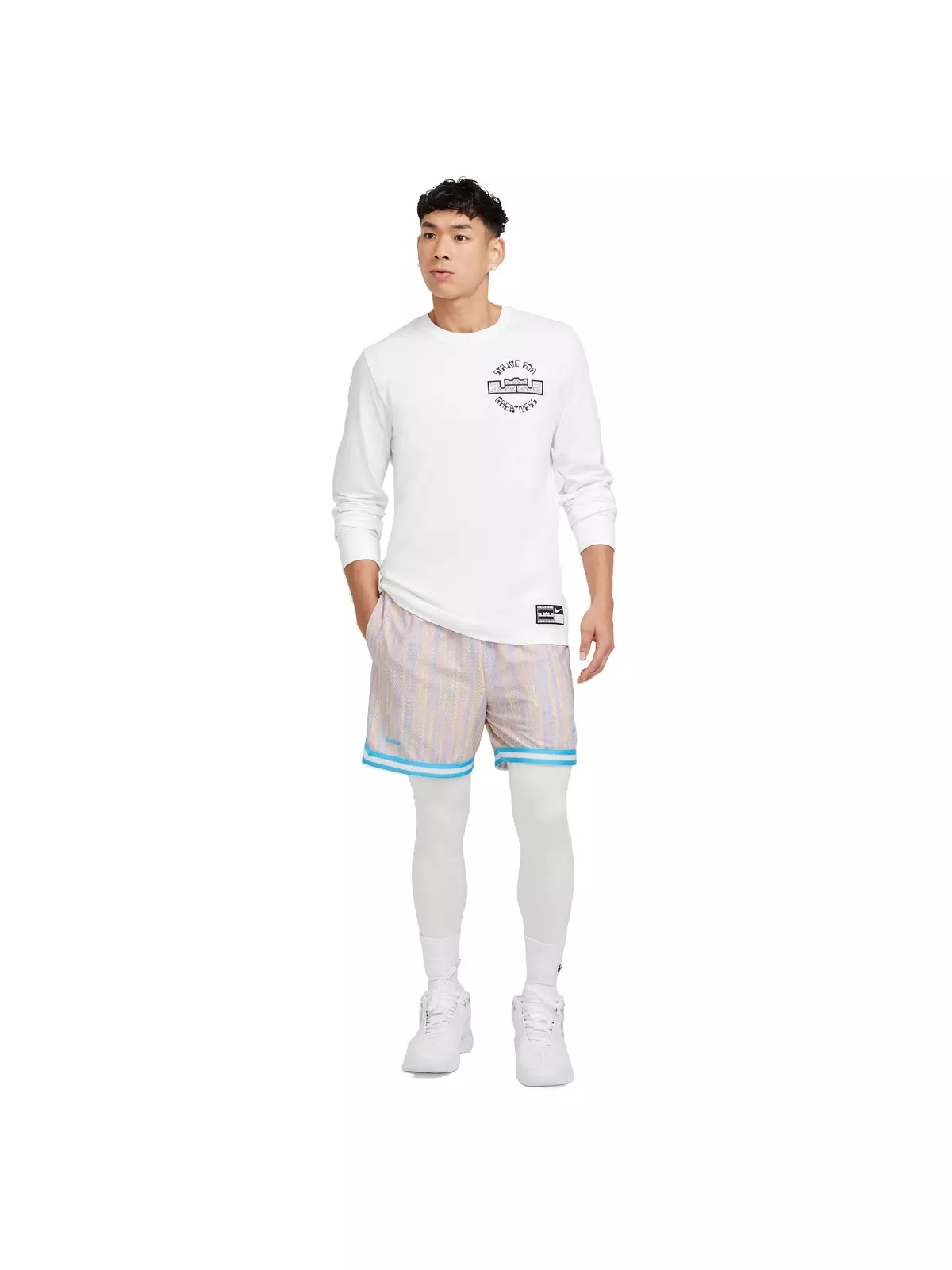 Men's LeBron Max90 Long Sleeve Basketball T-Shirt - 6