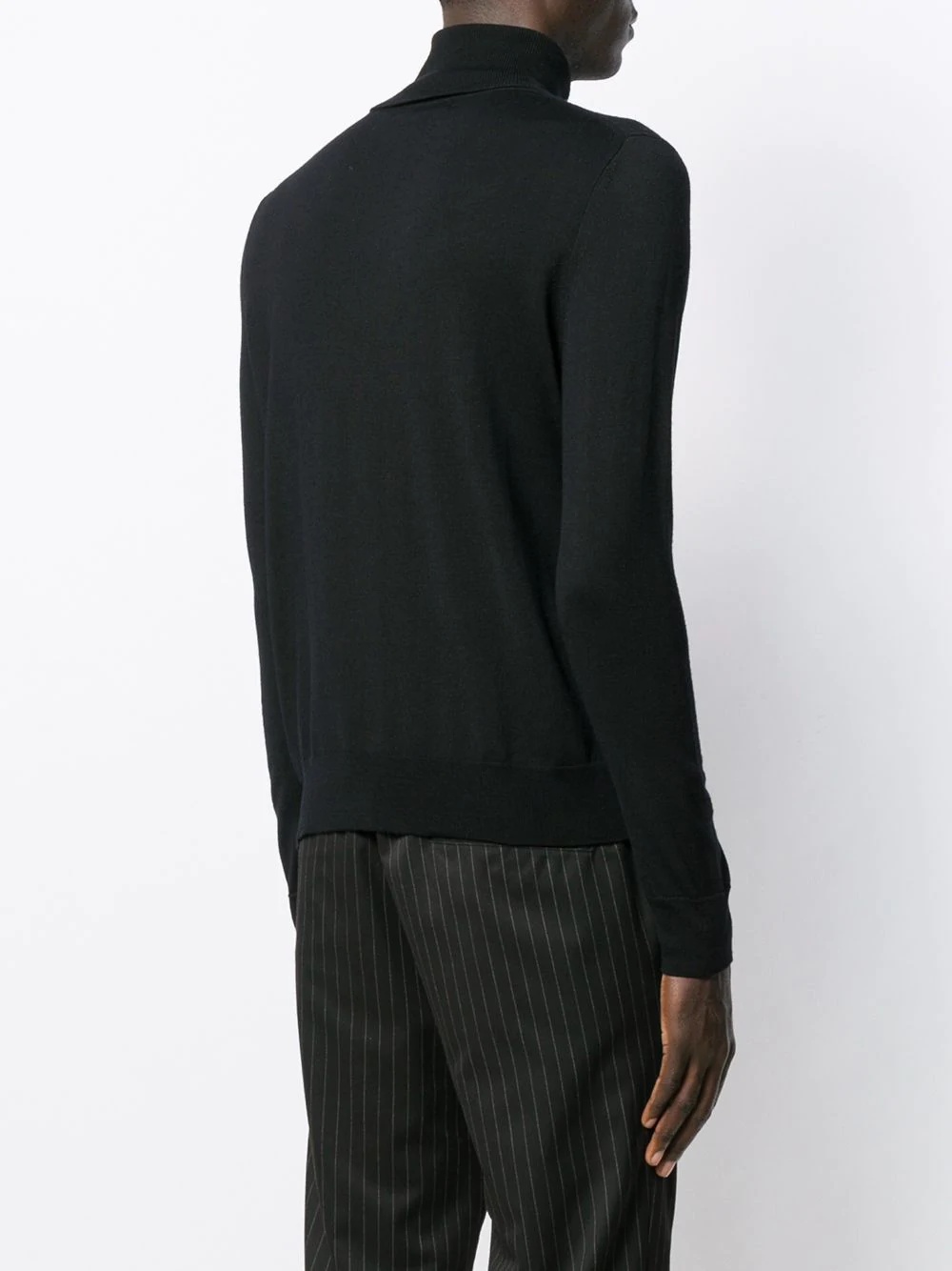 fine-knit roll neck jumper - 7