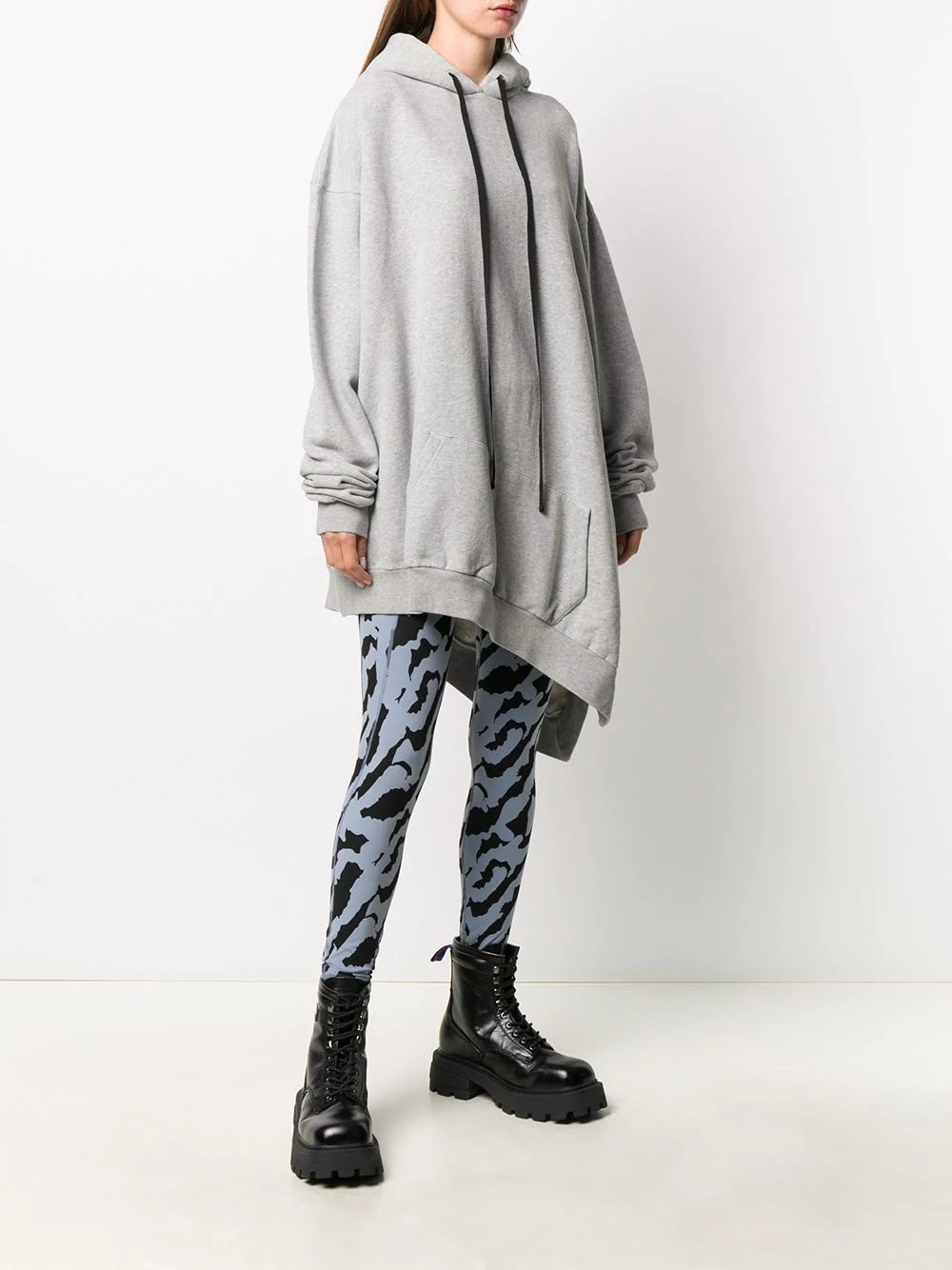 asymmetric hoodie - 3