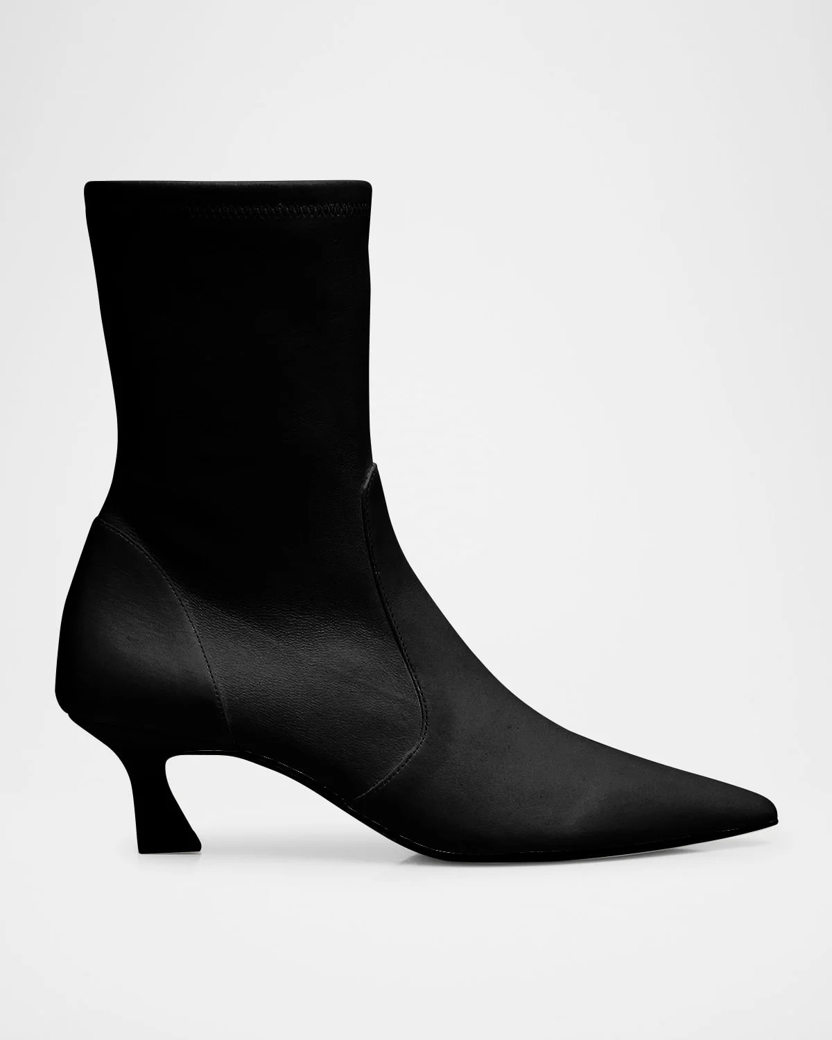 Vinnie Stretch Leather Booties - 1