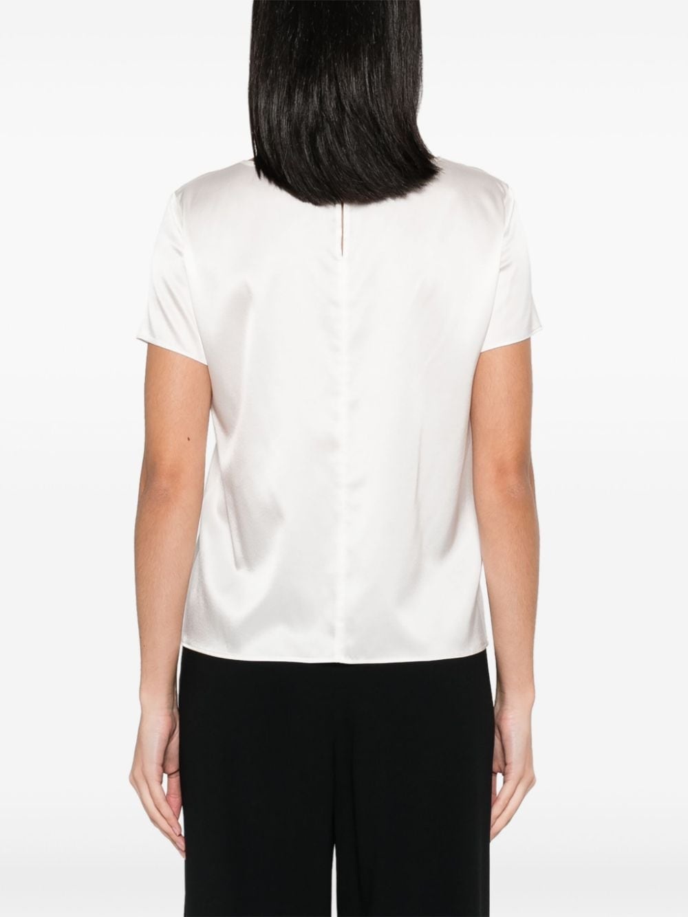 satin silk top - 4