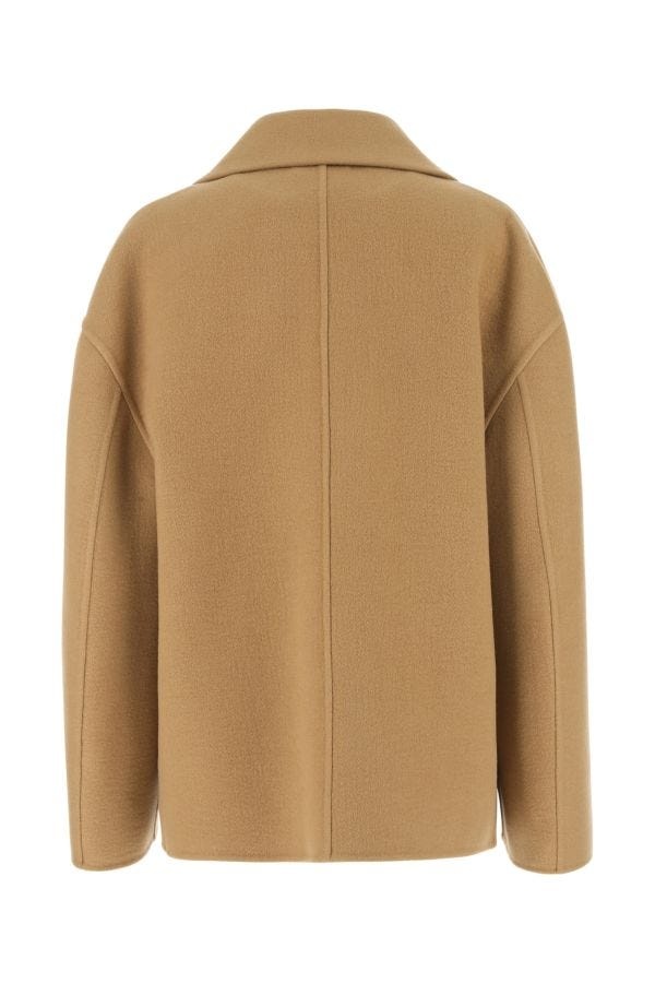 コート BOTTEGA VENETA Camel Cashmere Coat COAT