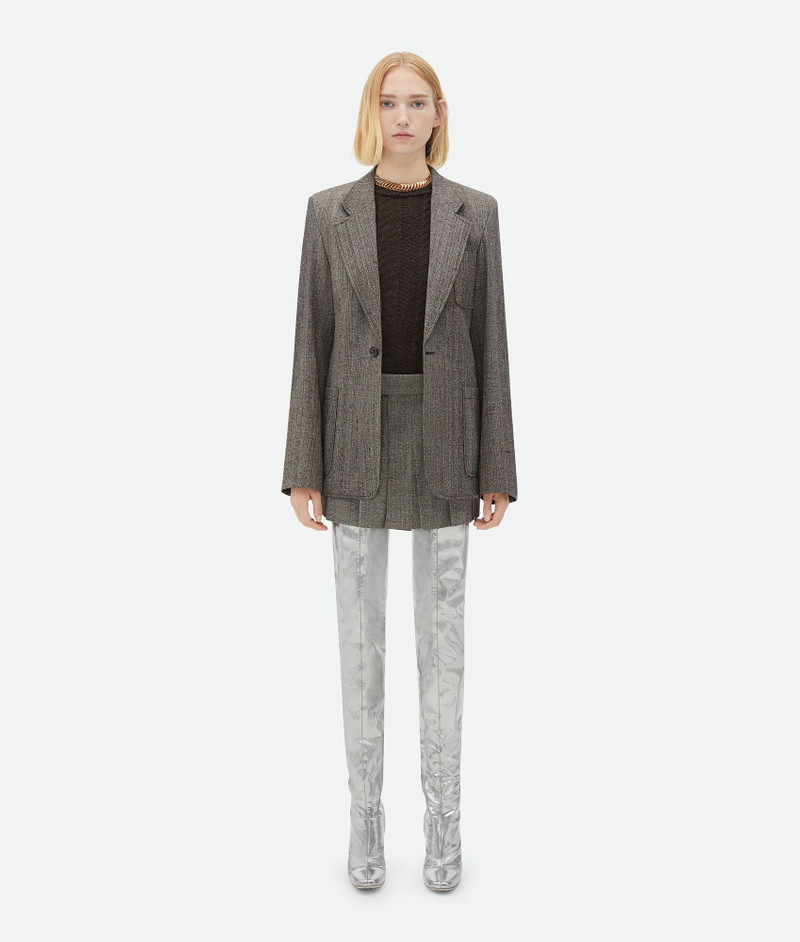 Viscose And Silk Jacket - 1
