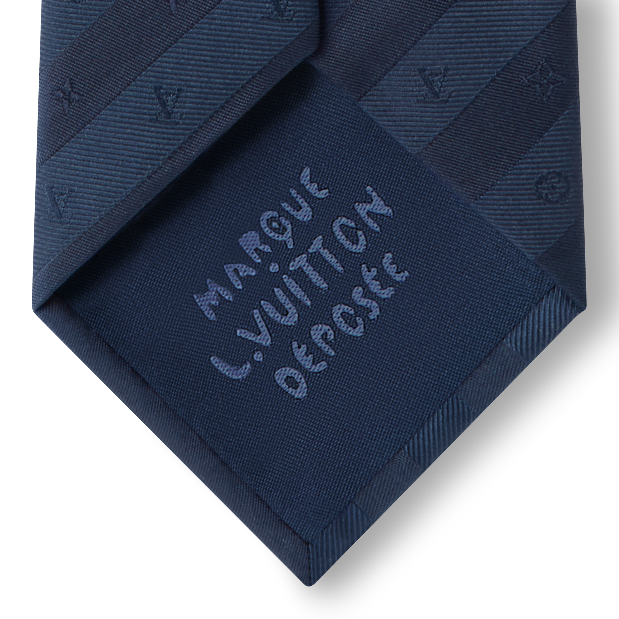 Monogram Stripy Tie - 4