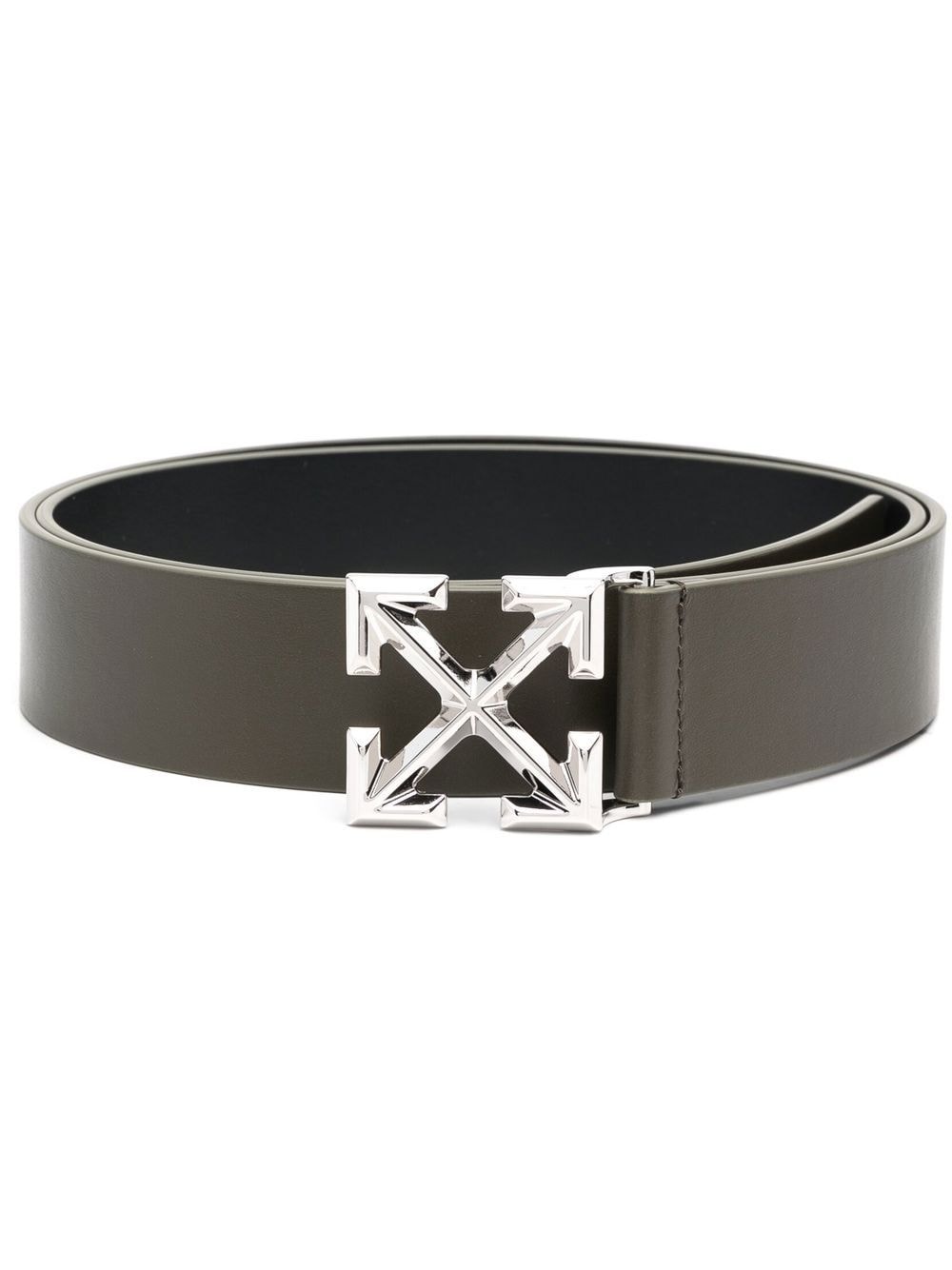 leather adjustable-fit belt - 1