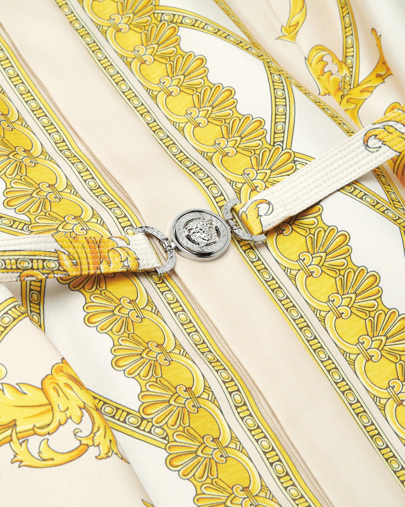 VERSACE La Coupe des Dieux Silk Shirt Dress outlook