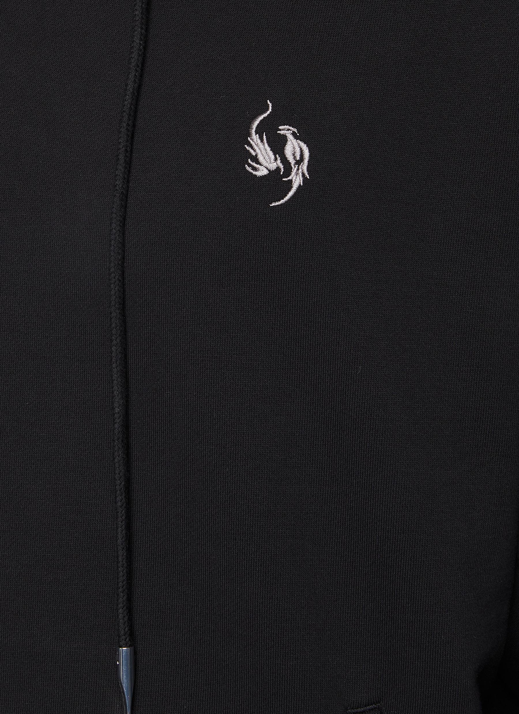 PHOENIX MOTIF RELAXED FIT HOODIE - 4