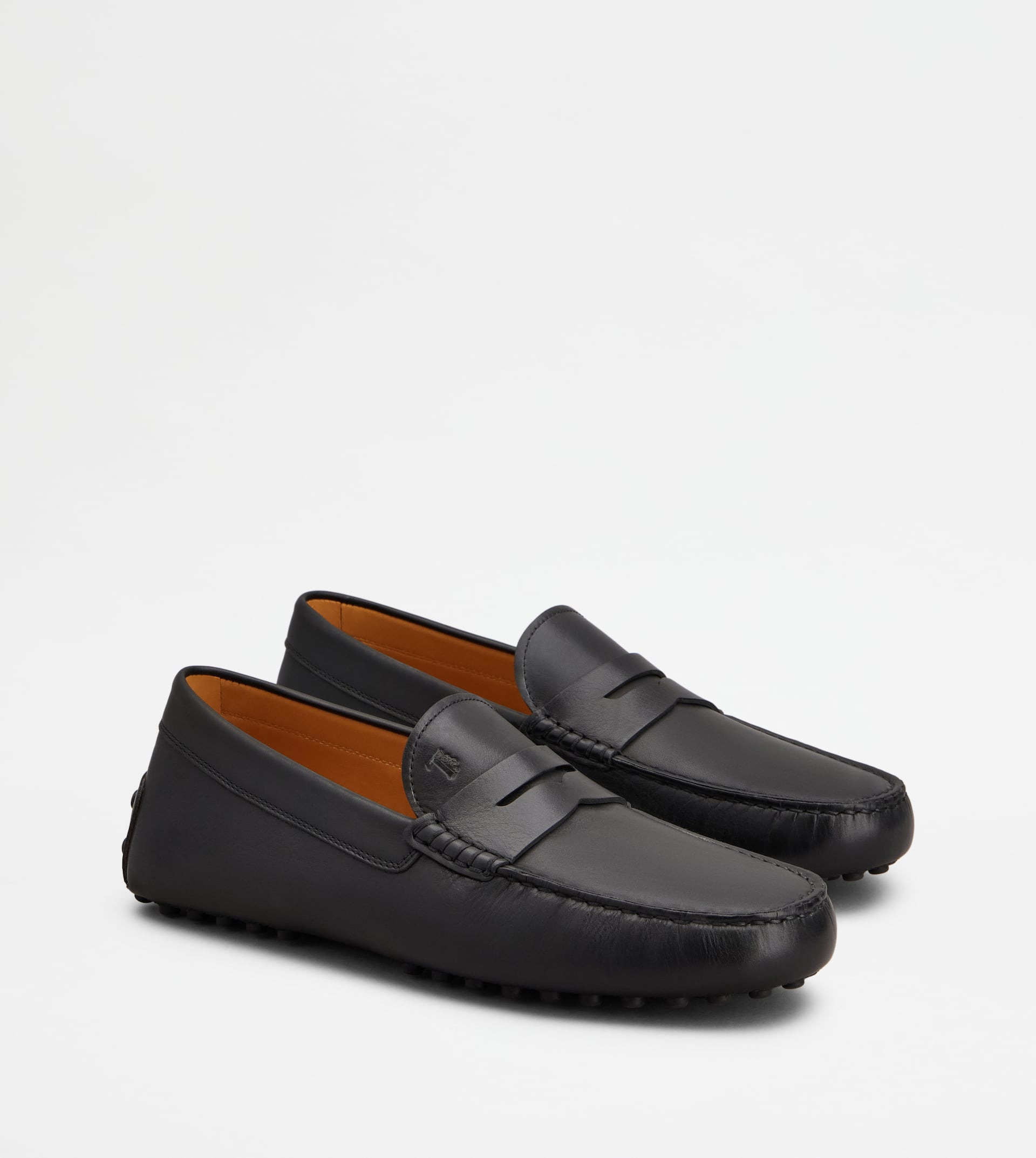 GOMMINO DRIVING SHOES IN LEATHER - BLACK - 2