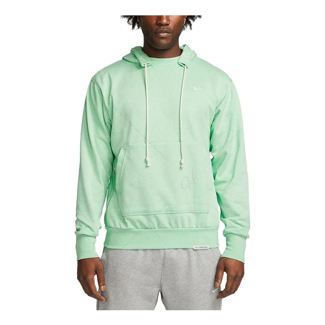 Nike Dri-FIT Standard Issue Mens Pullover Basketball Hoodie 'Mint' DQ5819-308 - 1