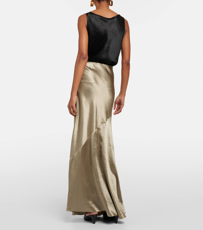 Satin slip skirt 3