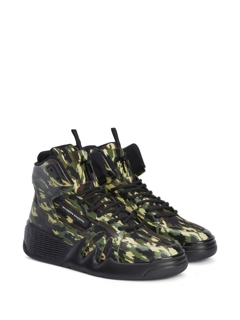 Talon camouflage high-top sneakers - 2