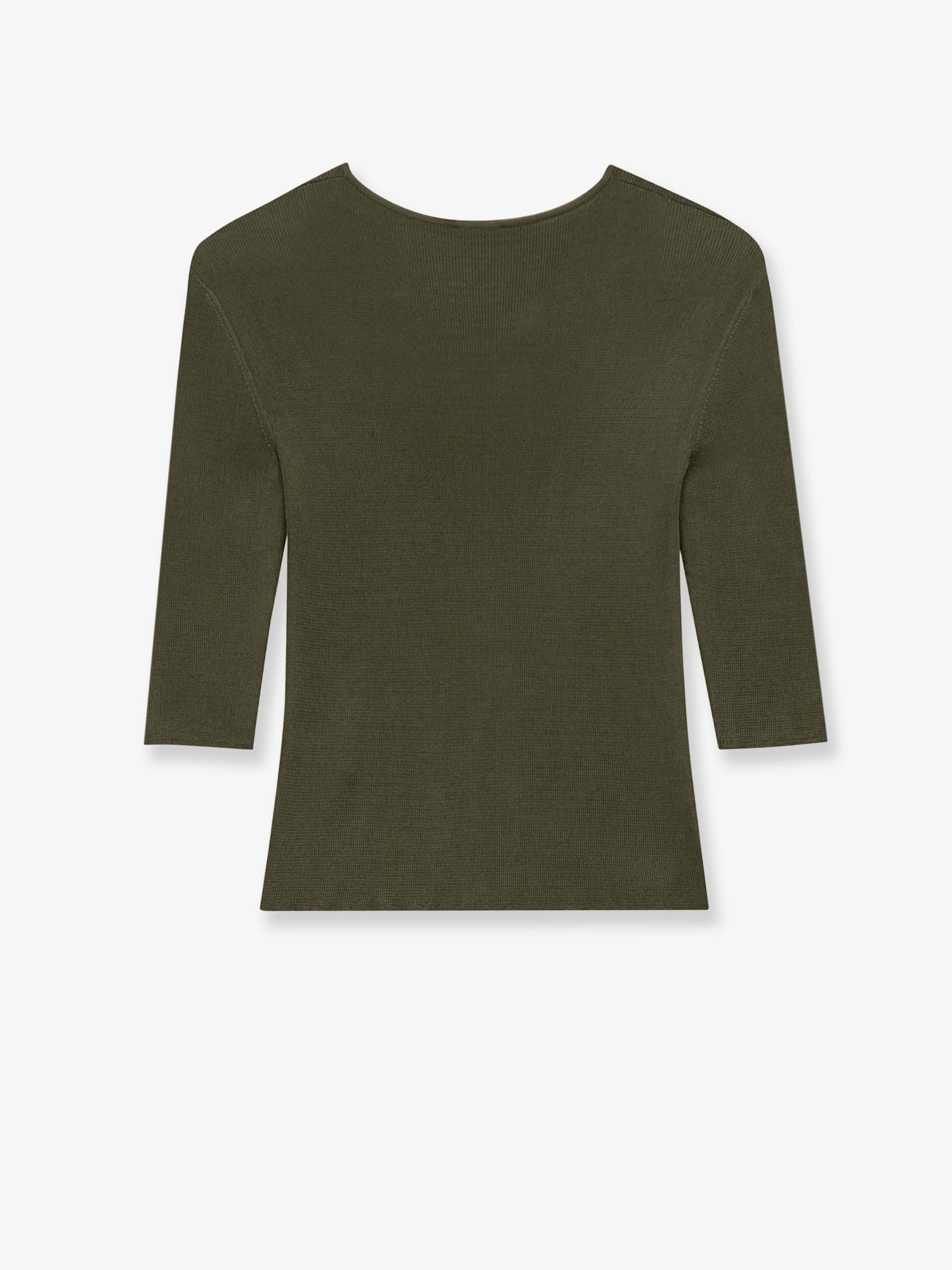 Saint Laurent Semi-Sheer Certified Viscose Knitted Top - 2