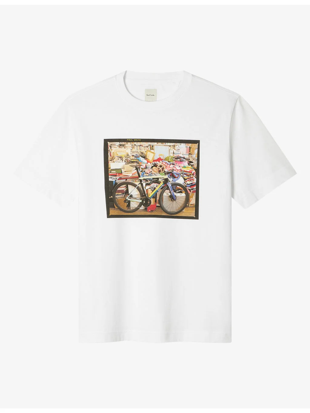 Dream Factory Paul's Office Print Cotton T-Shirt - 1