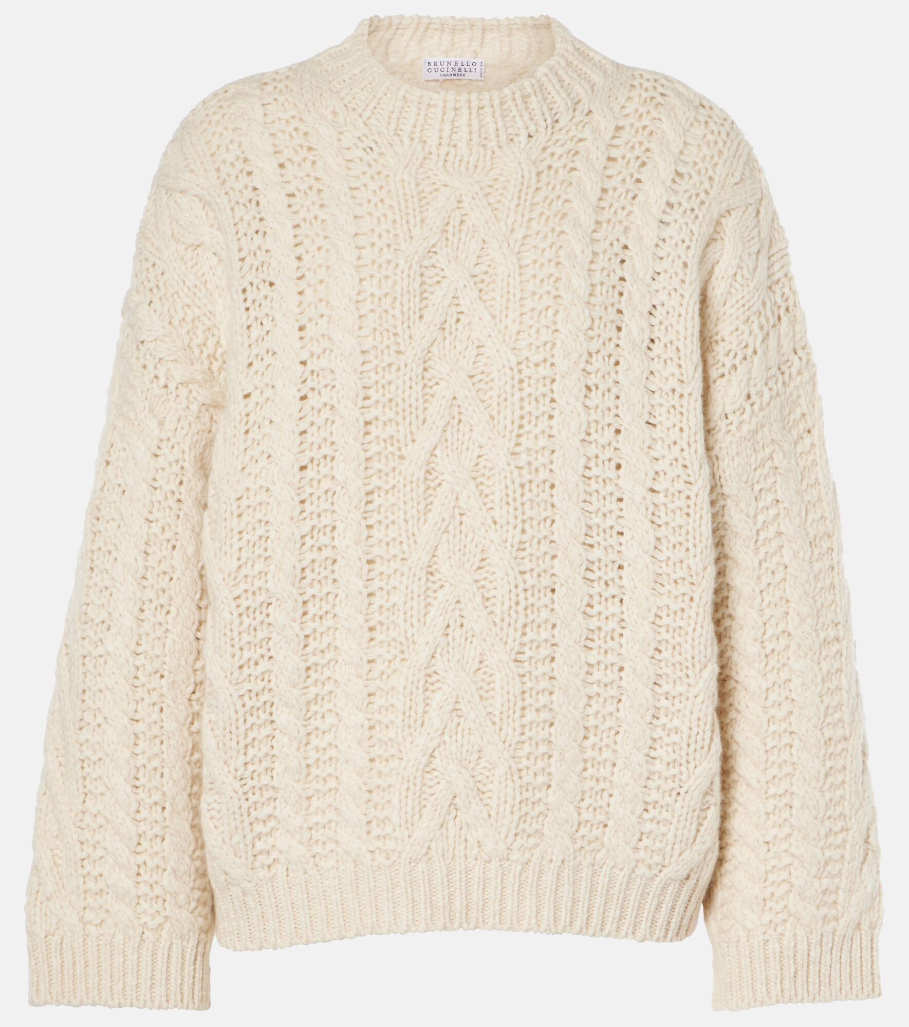 Wool and cashmere sweater - 1