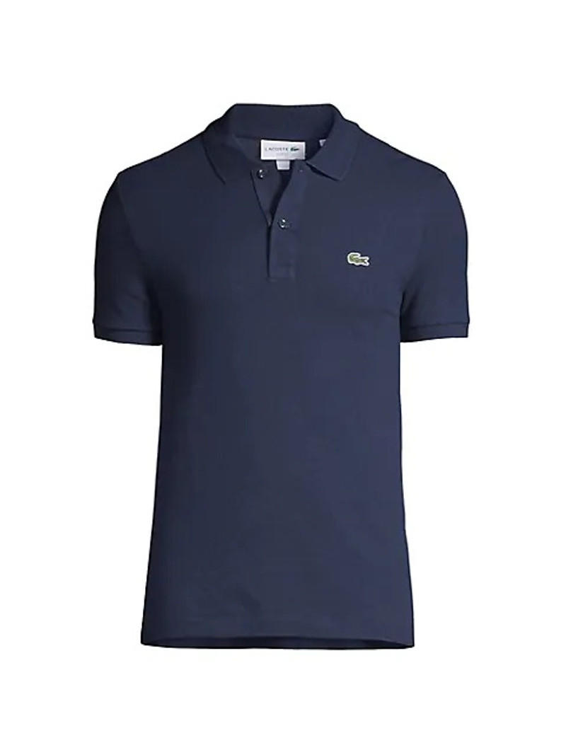 Slim-Fit Piqué Polo Shirt - 1