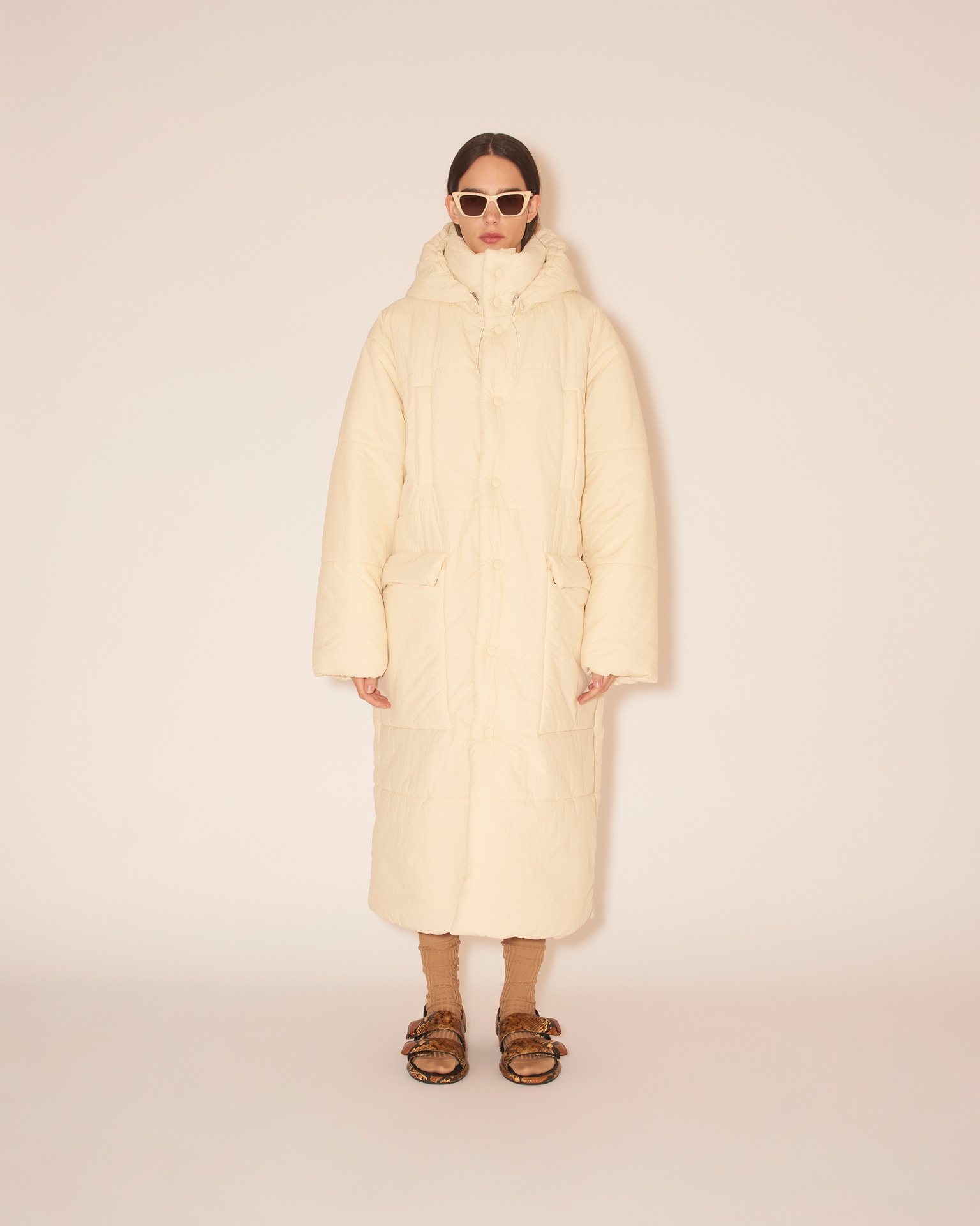RADI - Padded coat - Off black - 5