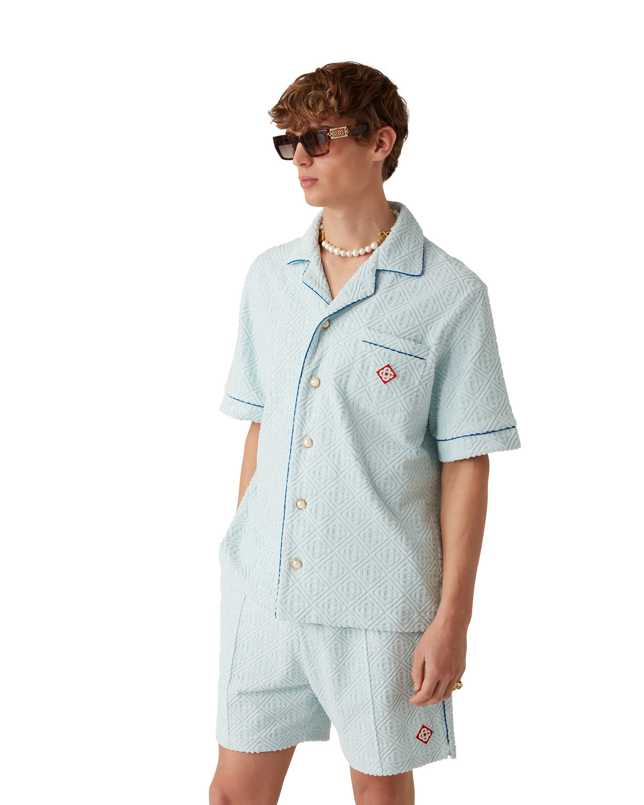 Monogram Towelling Shirt | Casablanca Paris - 4