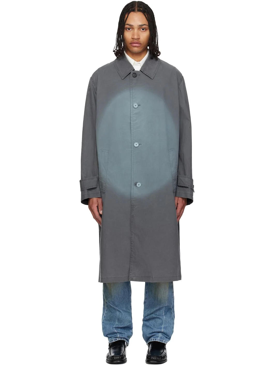 Gray Spotlight Fading Coat - 1